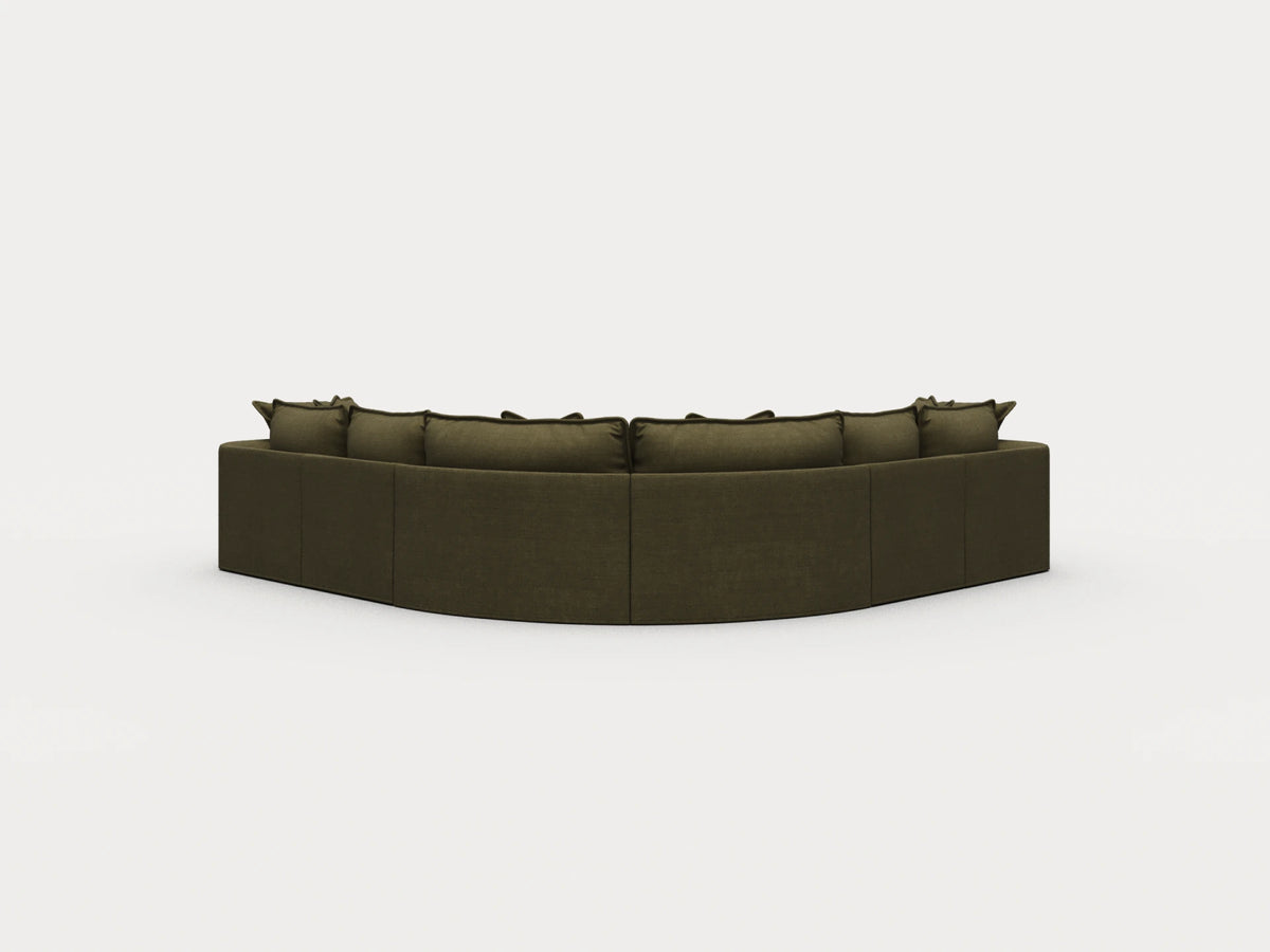 Tamarama Sectional Sofa - Forest Walk / 6 Sections / Regular