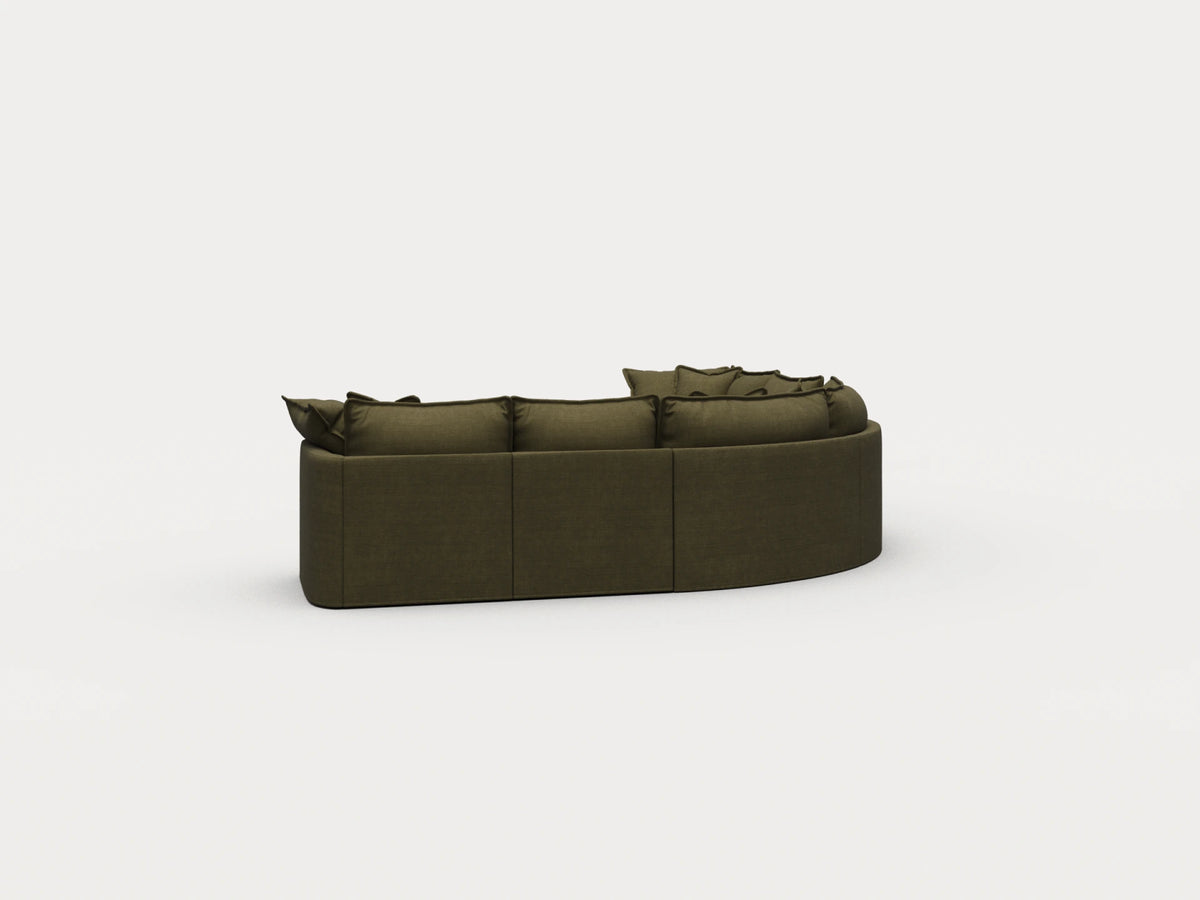 Tamarama Sectional Sofa - Forest Walk / 6 Sections / Regular