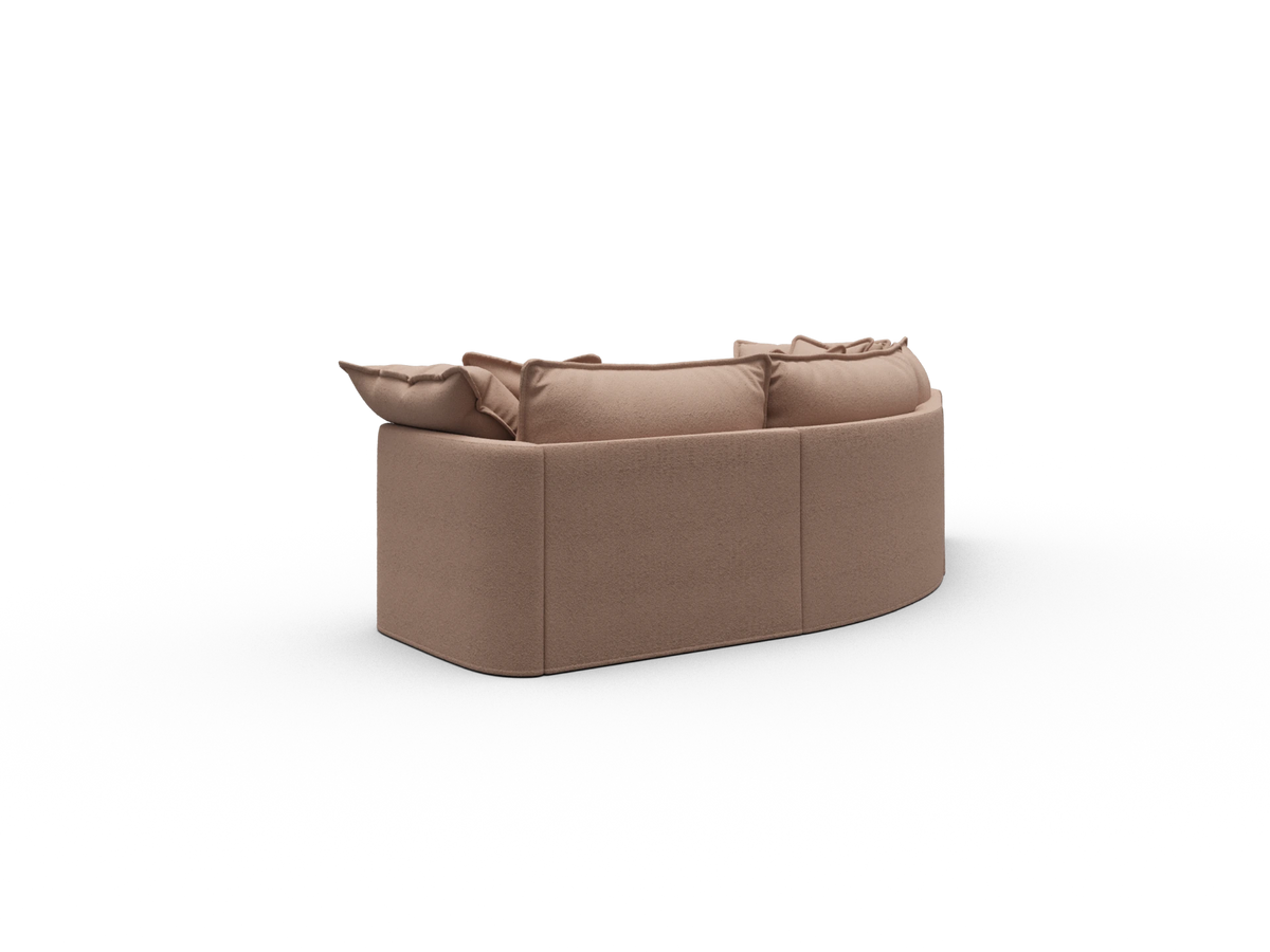 Tamarama Sectional Sofa - Pebble Beach (Luxe) / 3 Sections / Extra Wide