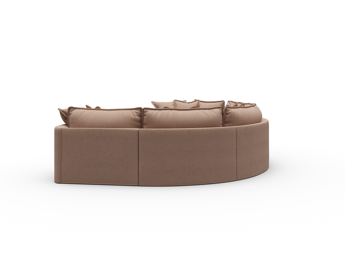 Tamarama Sectional Sofa - Pebble Beach (Luxe) / 5 Sections / Extra Wide