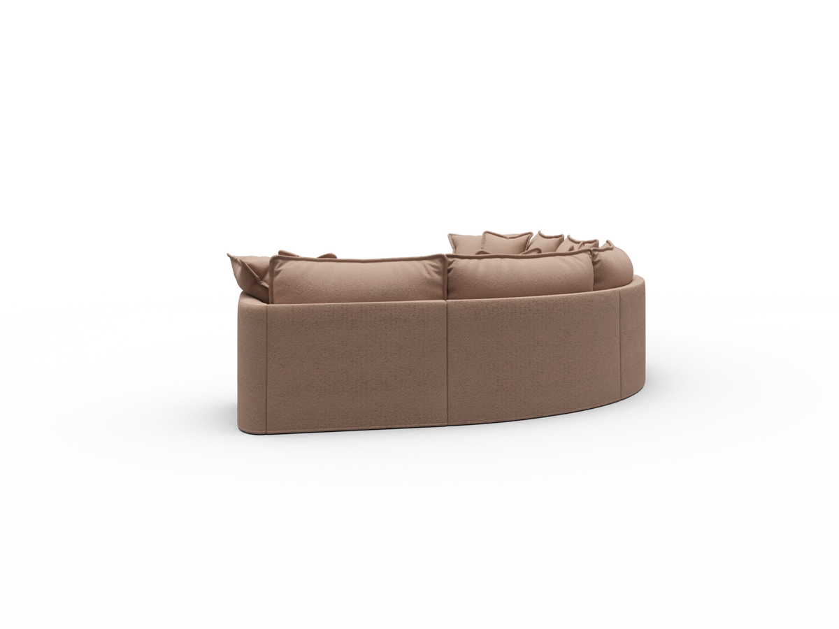 Tamarama Sectional Sofa - Pebble Beach (Luxe) / 5 Sections / Extra Wide