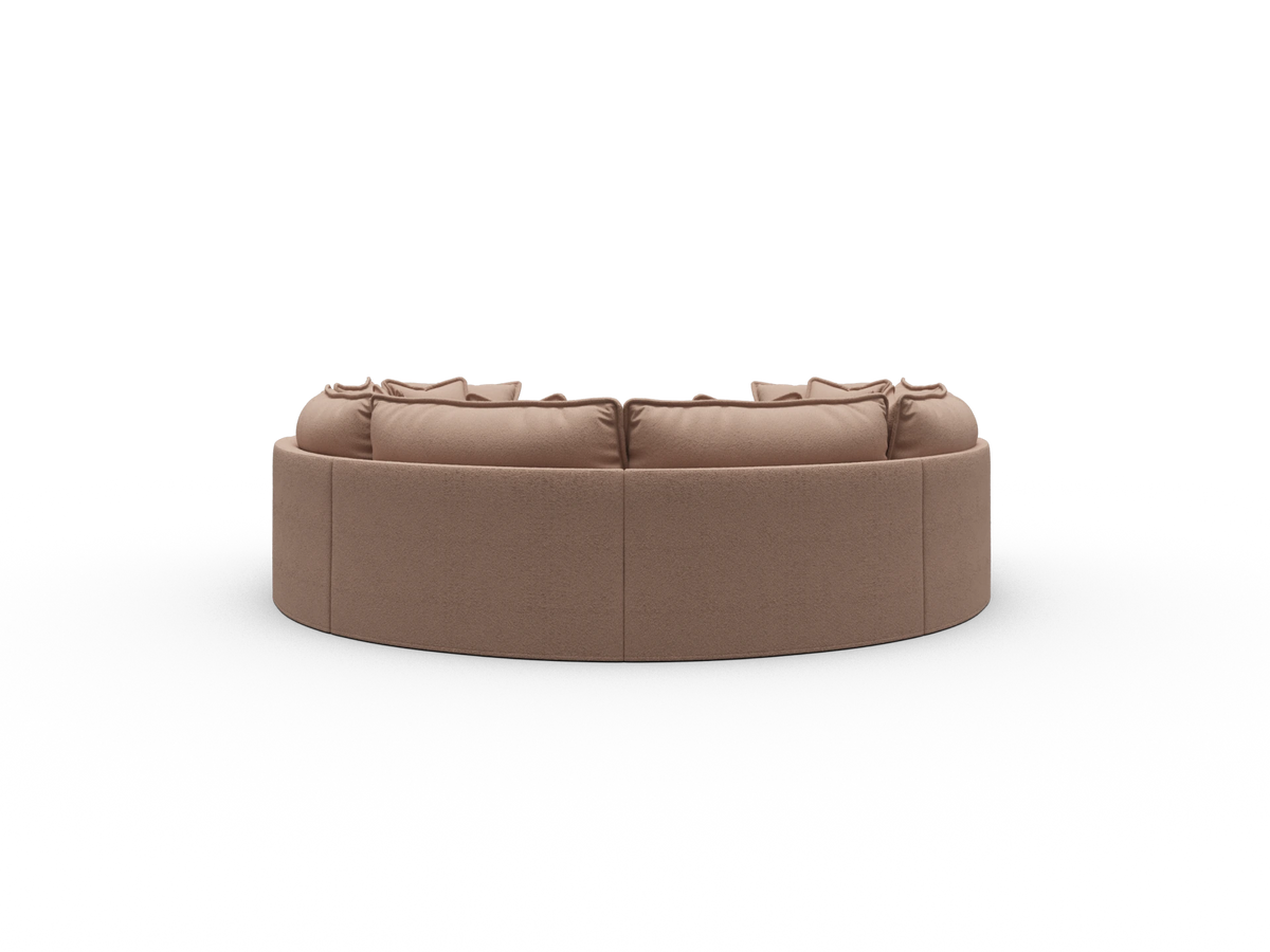 Tamarama Sectional Sofa - Pebble Beach (Luxe) / 6 Sections / Extra Wide