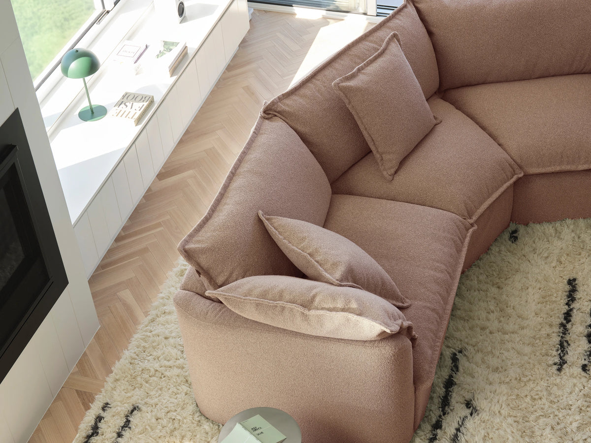 Tamarama Sectional Sofa - Pebble Beach (Luxe) / 6 Sections / Extra Wide