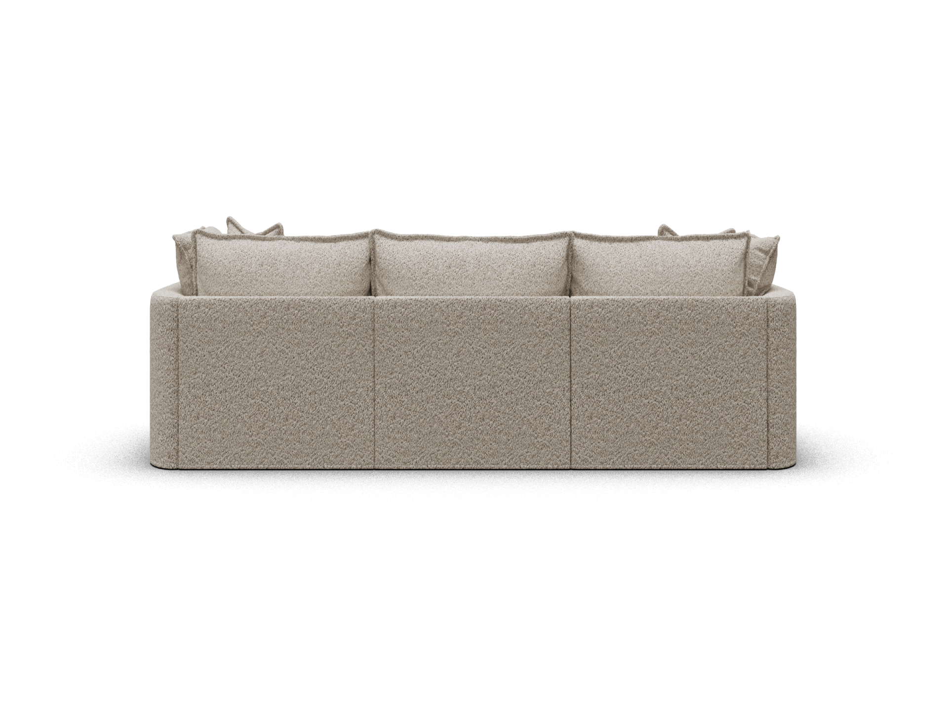 Koala Tamarama 3-section modular sofa in Aussie Latte, regular, studio shot on white
