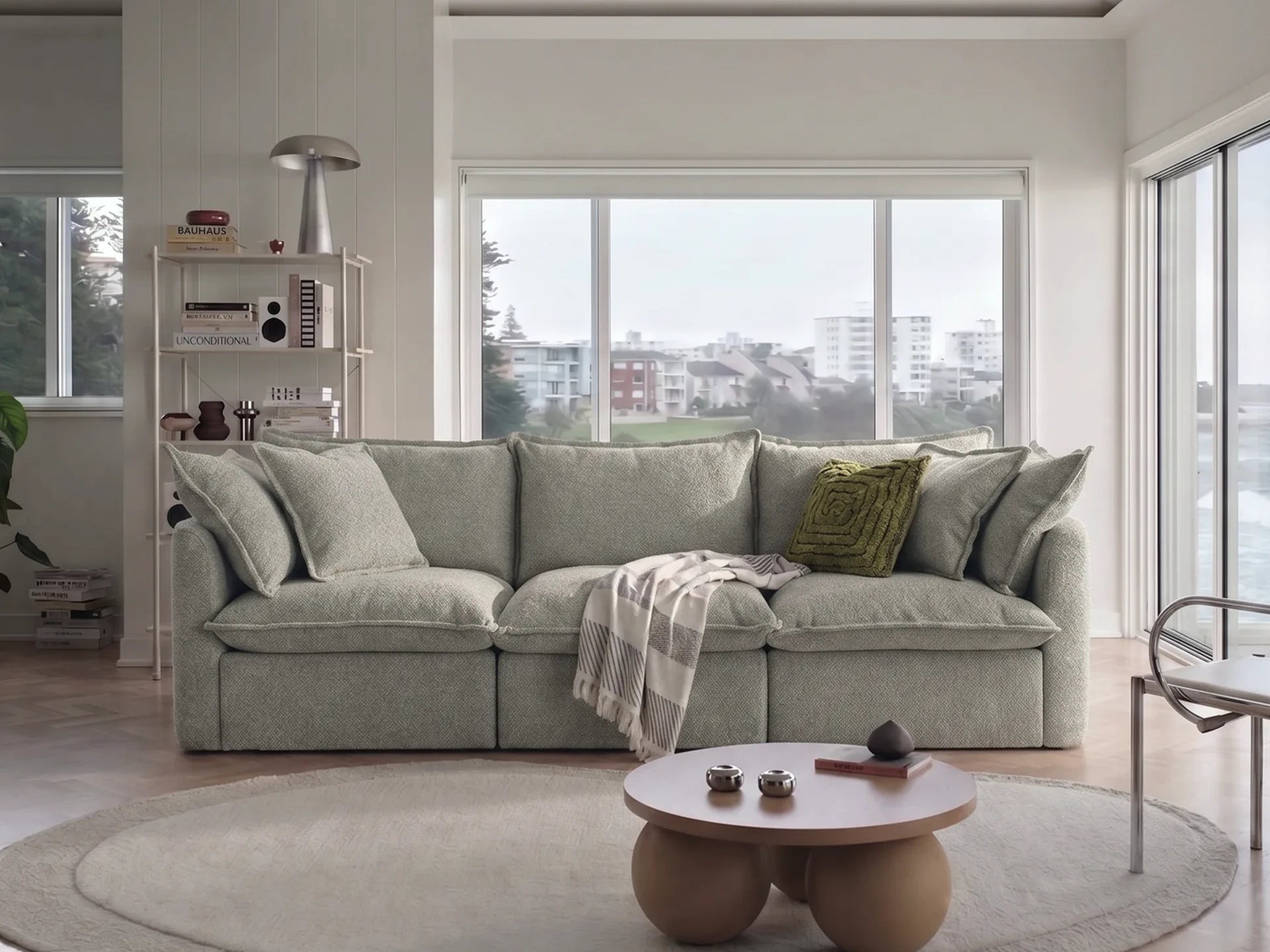 Tamarama Modular Sofa - Aussie Latte (Luxe) / 3 Sections / Regular