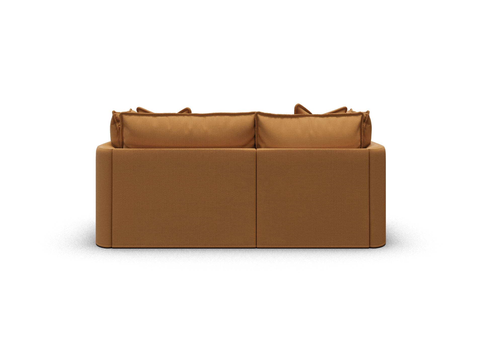 Koala Tamarama 2-section modular sofa with chaise in Bronzed Aussie, regular, studio shot on white