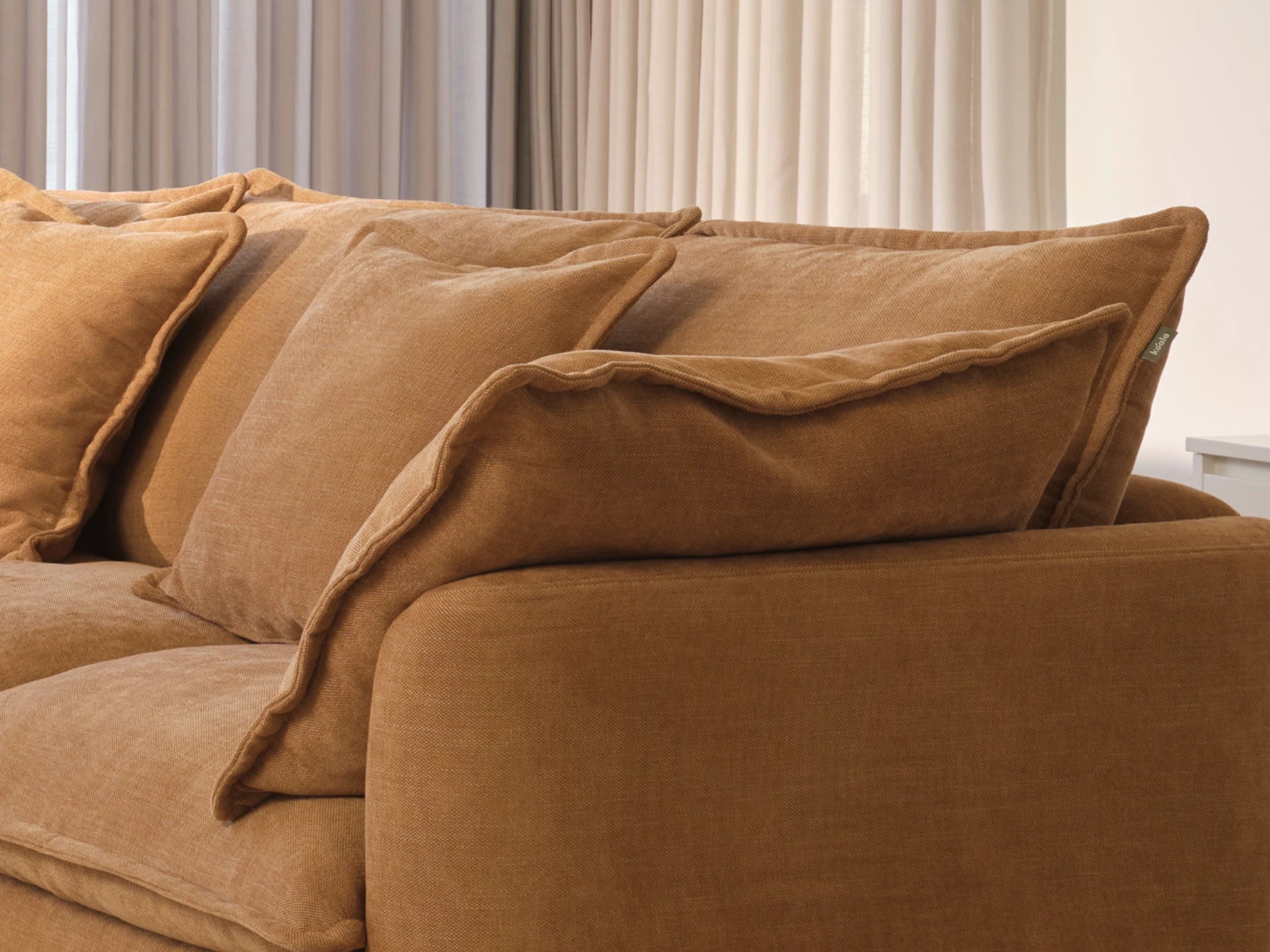 Tamarama Modular Sofa - Regular / 2 Sections / Bronzed Aussie