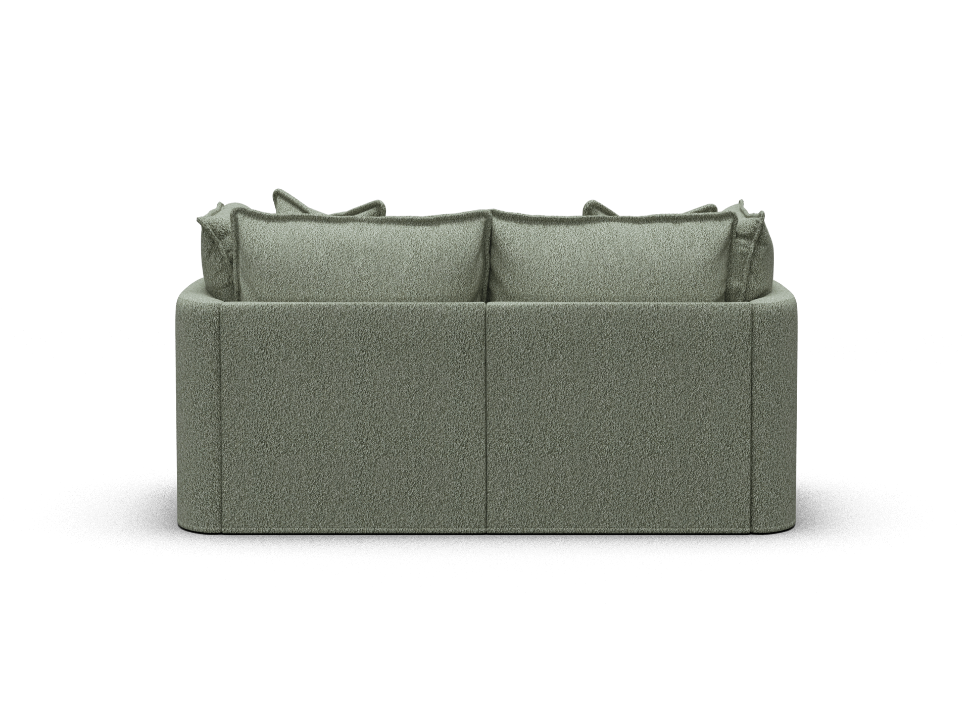 Koala Tamarama 2-section modular sofa in Frosty Grass, regular, studio shot on white