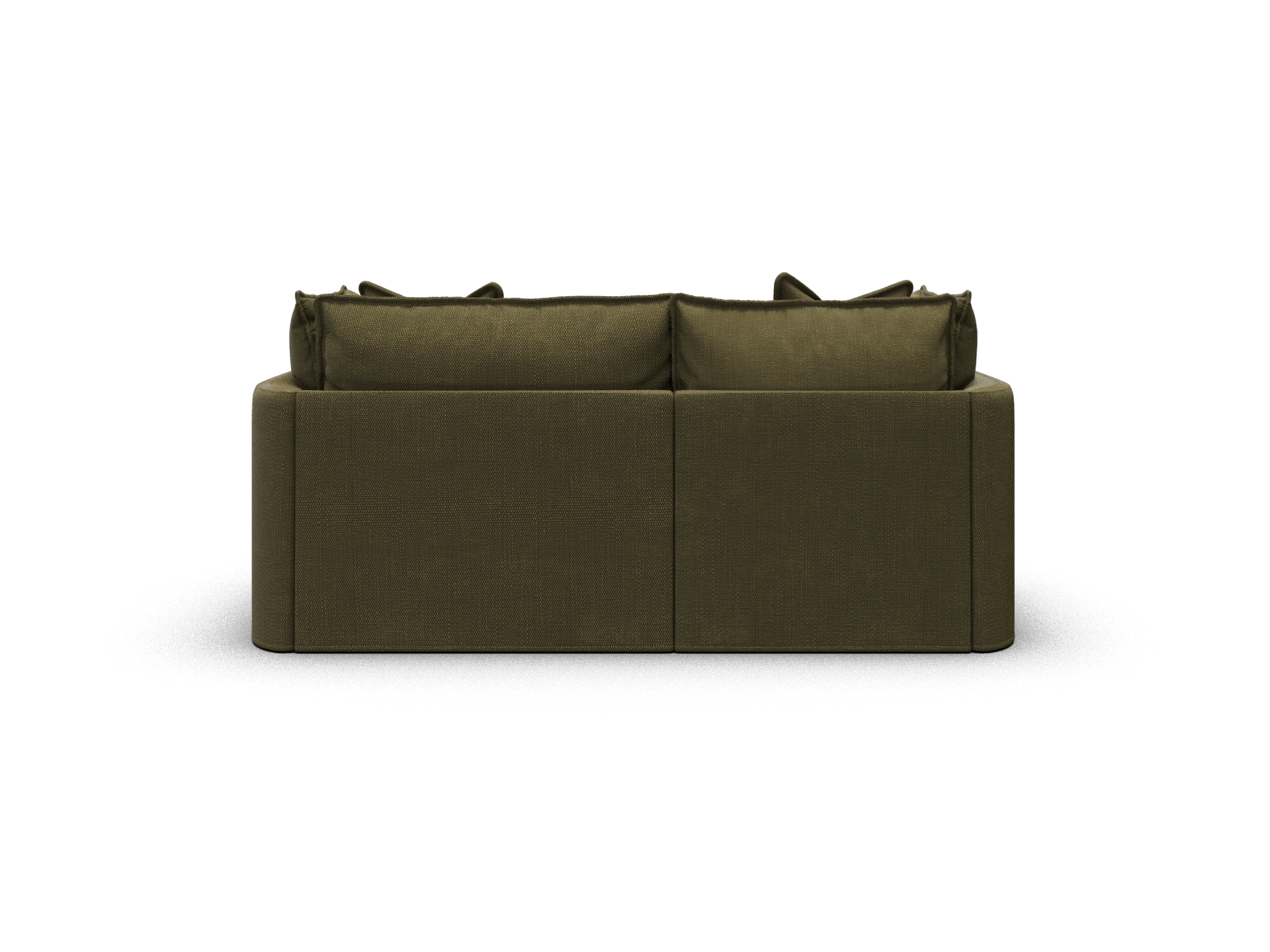 Koala Tamarama 2-section modular sofa with chaise in Forest Walk, regular, studio shot on white