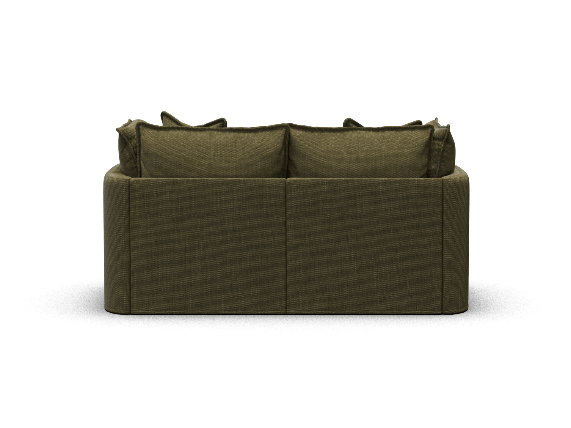 Koala Tamarama 2-section modular sofa in Forest Walk, regular, studio shot on white