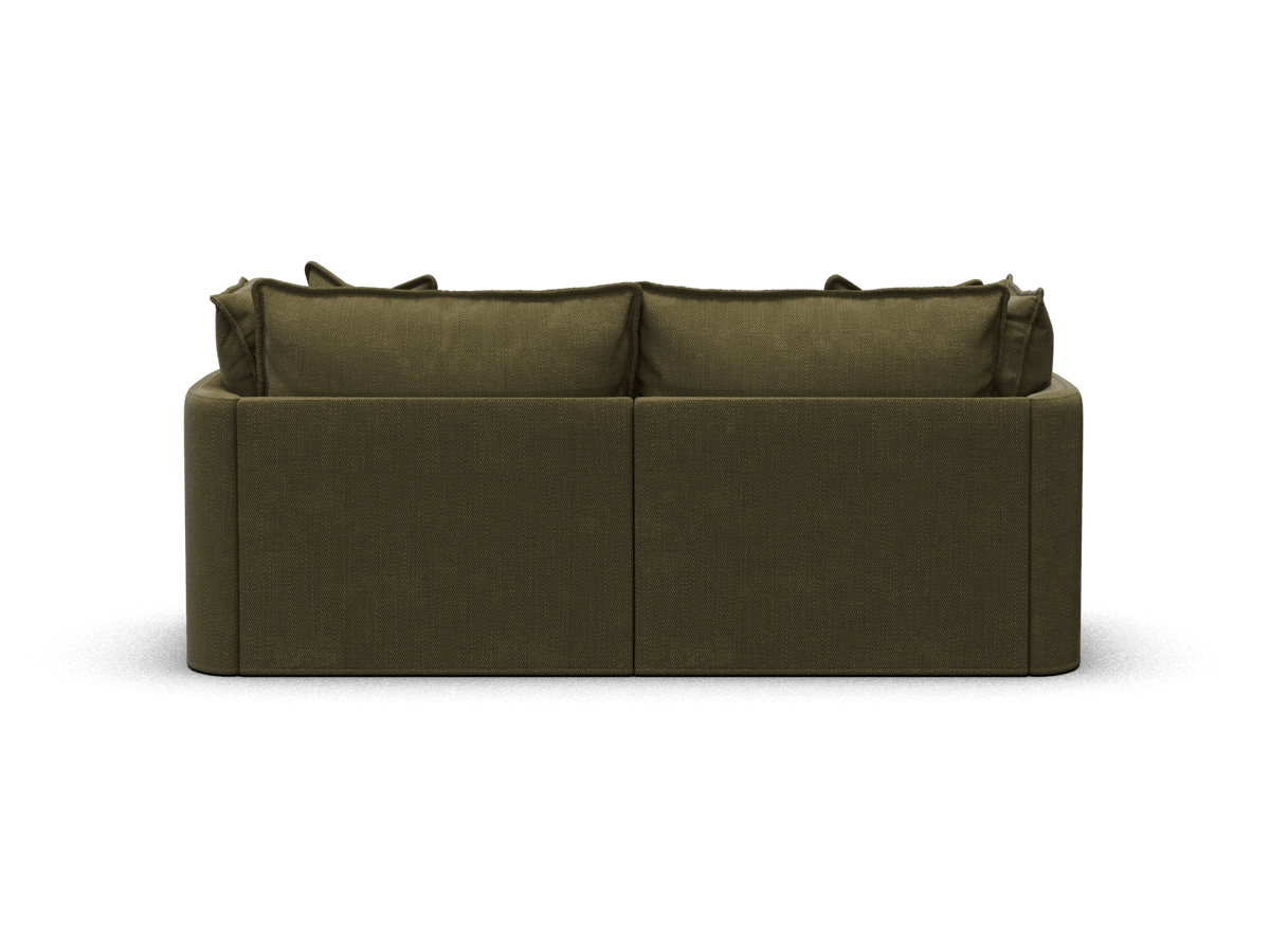 Koala Tamarama 2-section modular sofa in Forest Walk, extra-wide, studio shot on white