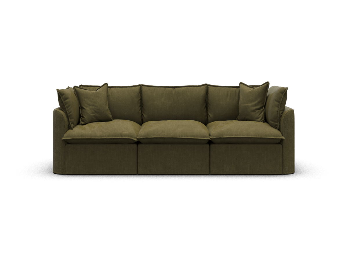 Tamarama Sectional Sofa Cover - Regular / 3 Sections / Forest Walk