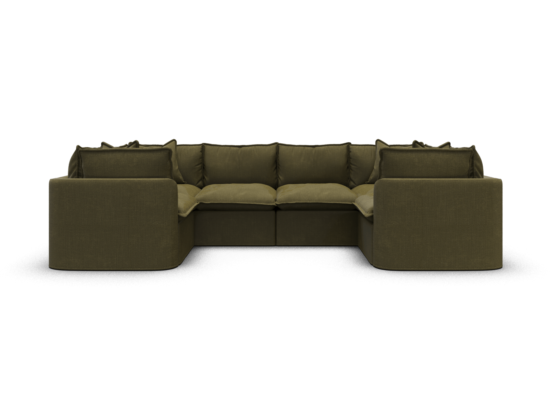 Tamarama Modular Sofa Cover - Regular / 6 Sections / Forest Walk