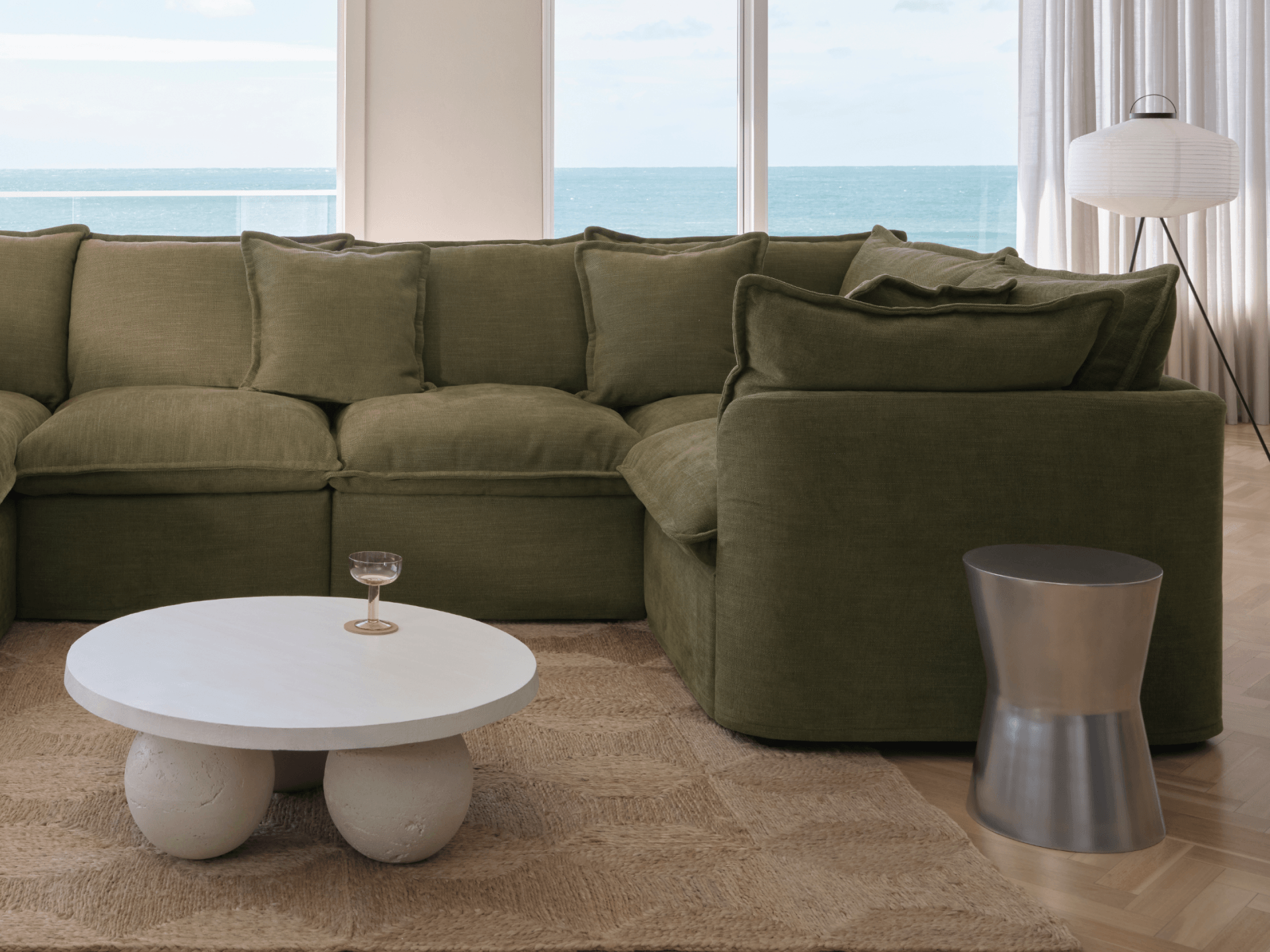 Tamarama Modular Sofa Cover - Regular / 6 Sections / Forest Walk