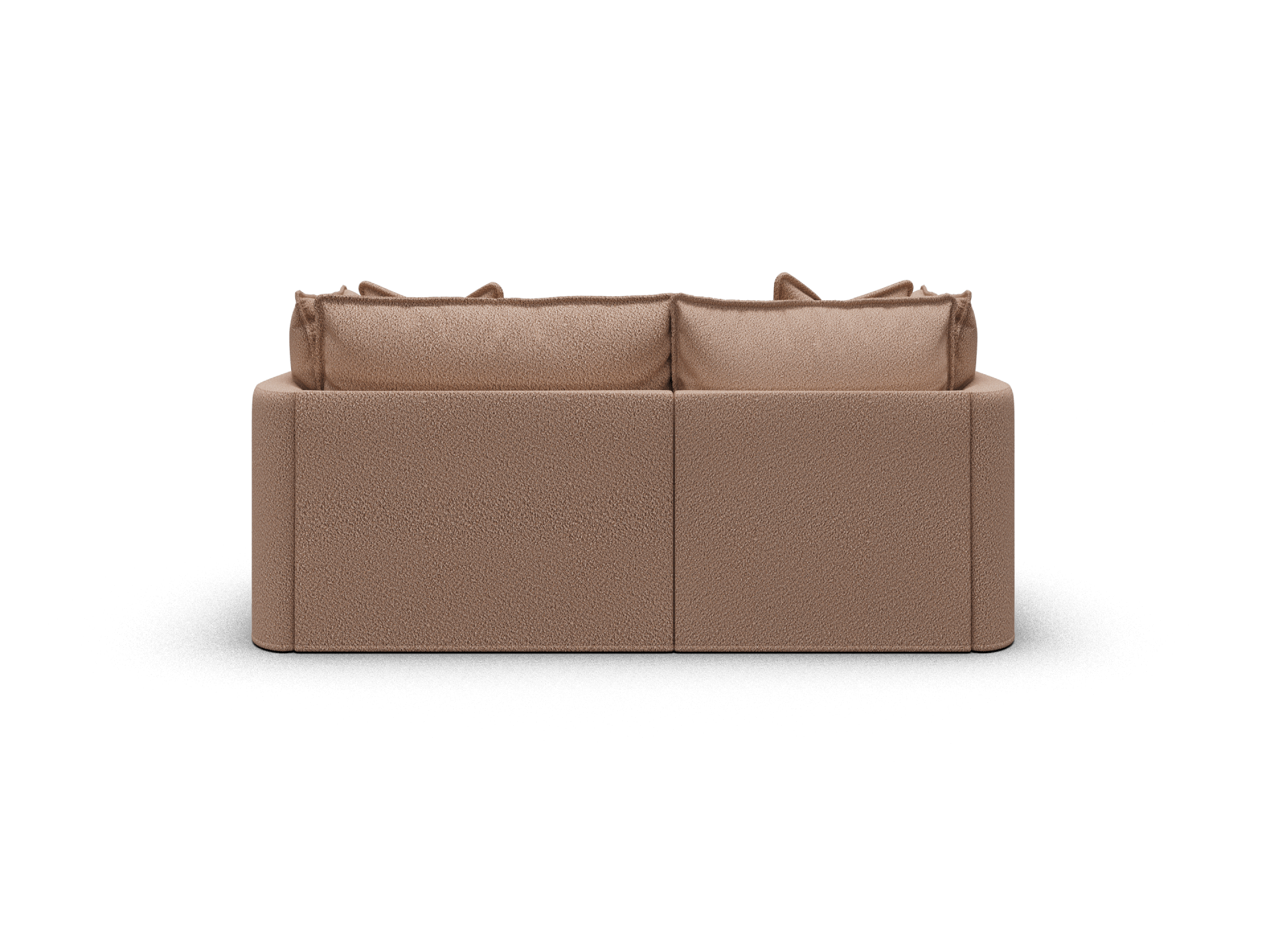 Koala Tamarama 2-section modular sofa with chaise in Pebble Beach, regular, studio shot on white