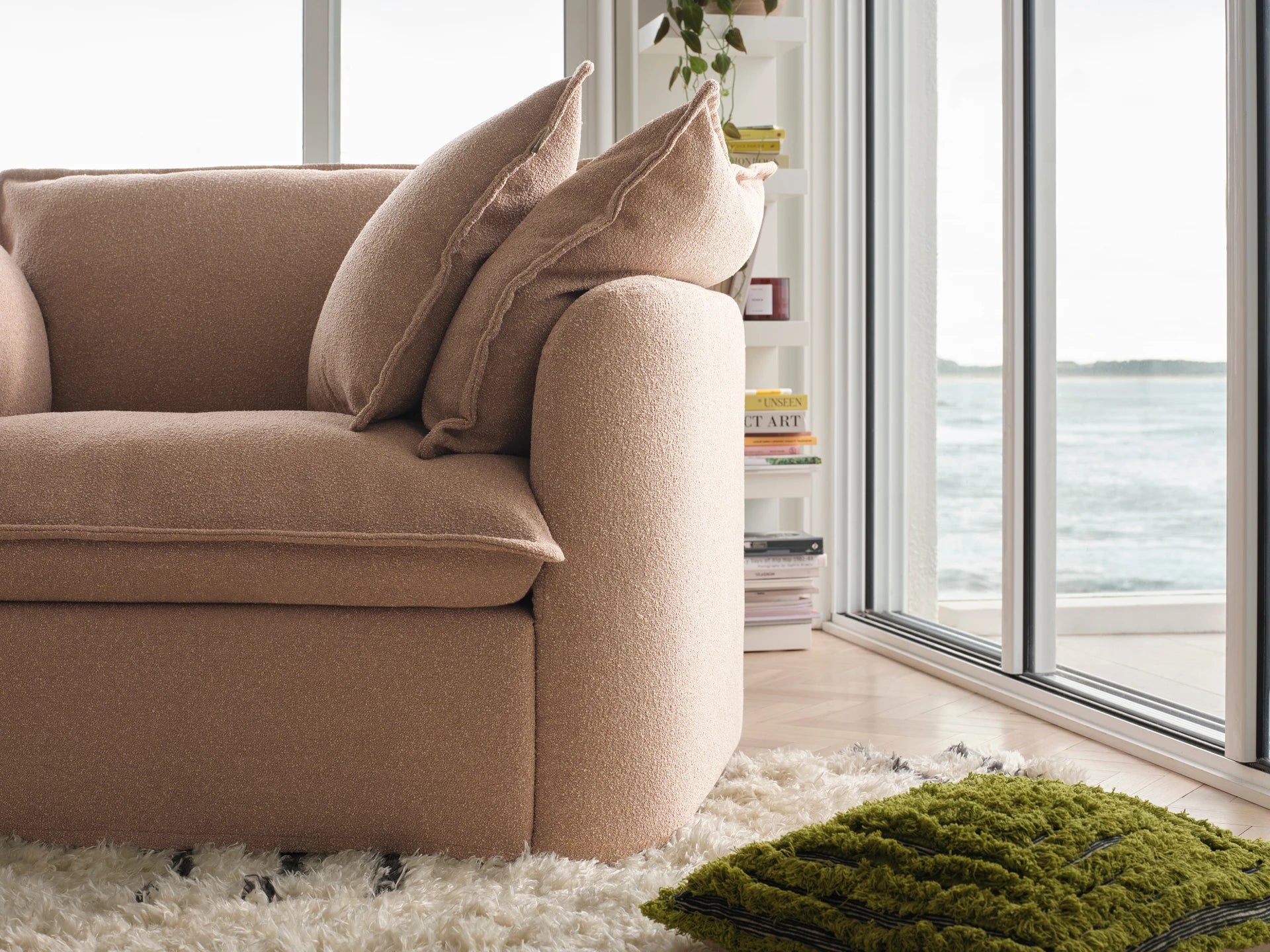 Tamarama Modular Sofa - Pebble Beach (Luxe) / 2 Sections / Regular