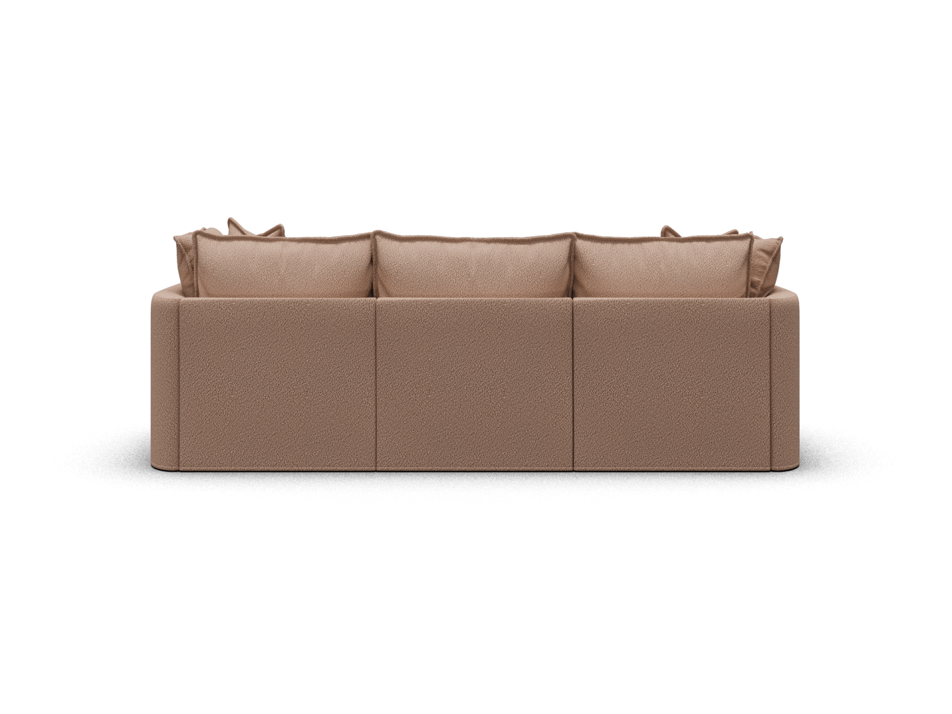 Koala Tamarama 3-section modular sofa in Pebble Beach, regular, studio shot on white