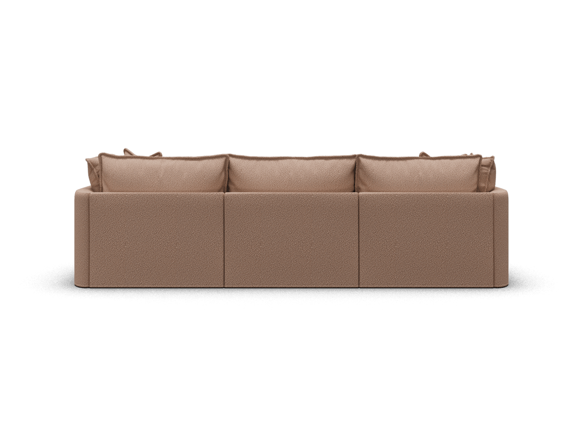 Koala Tamarama 3-section modular sofa in Pebble Beach, extra-wide, studio shot on white