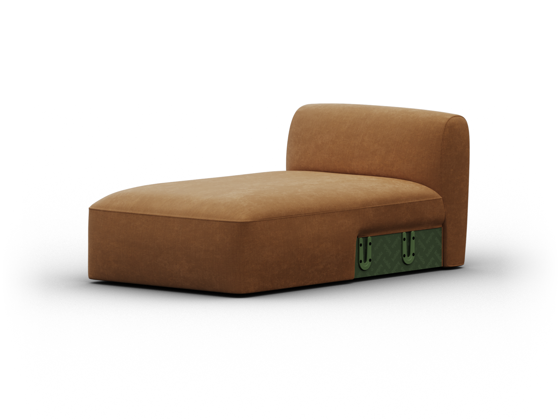 Torquay Modular Sofa Section - Extra Wide / Chaise / Bronzed Aussie