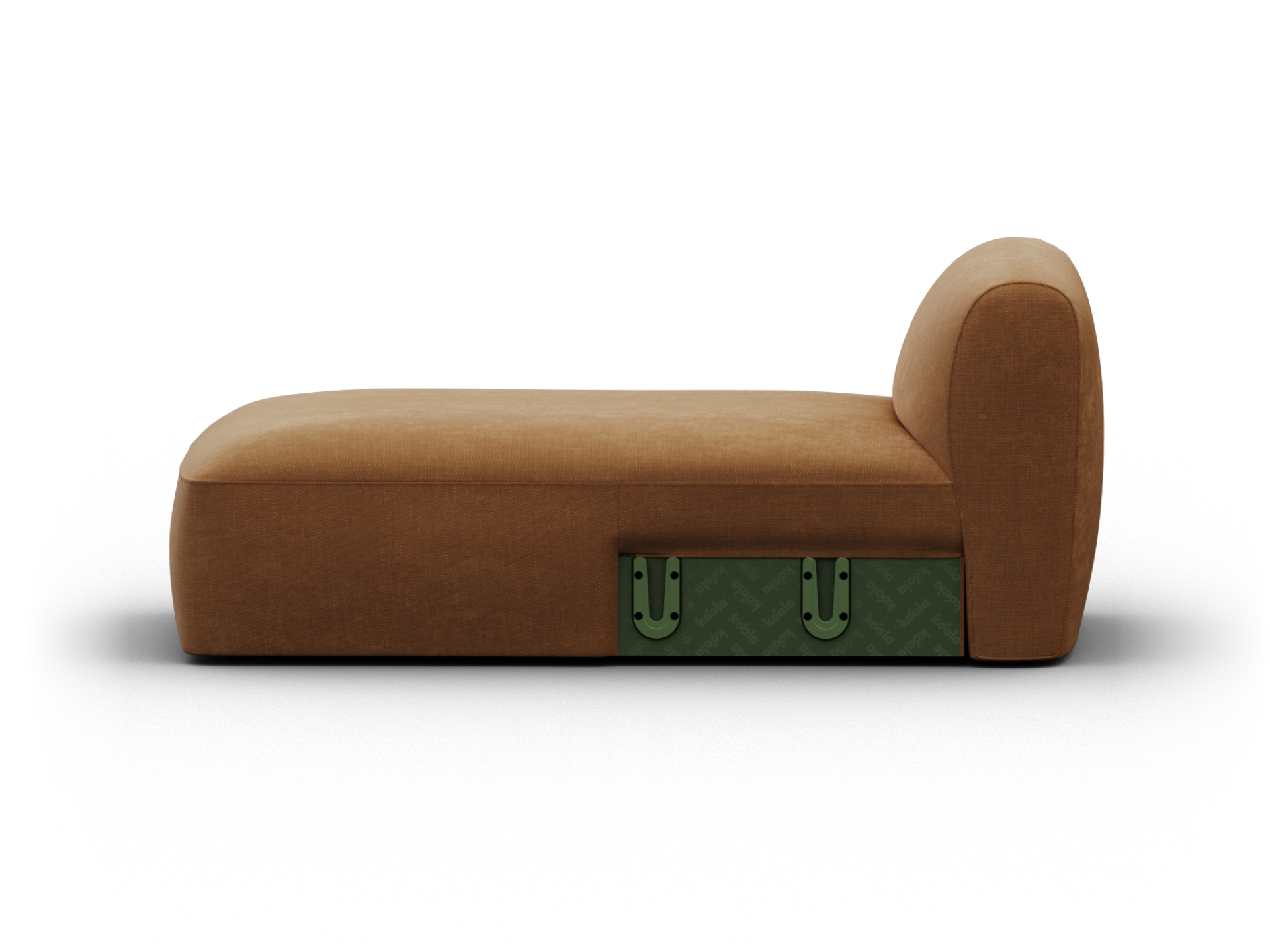 Torquay Modular Sofa Section - Extra Wide / Chaise / Bronzed Aussie