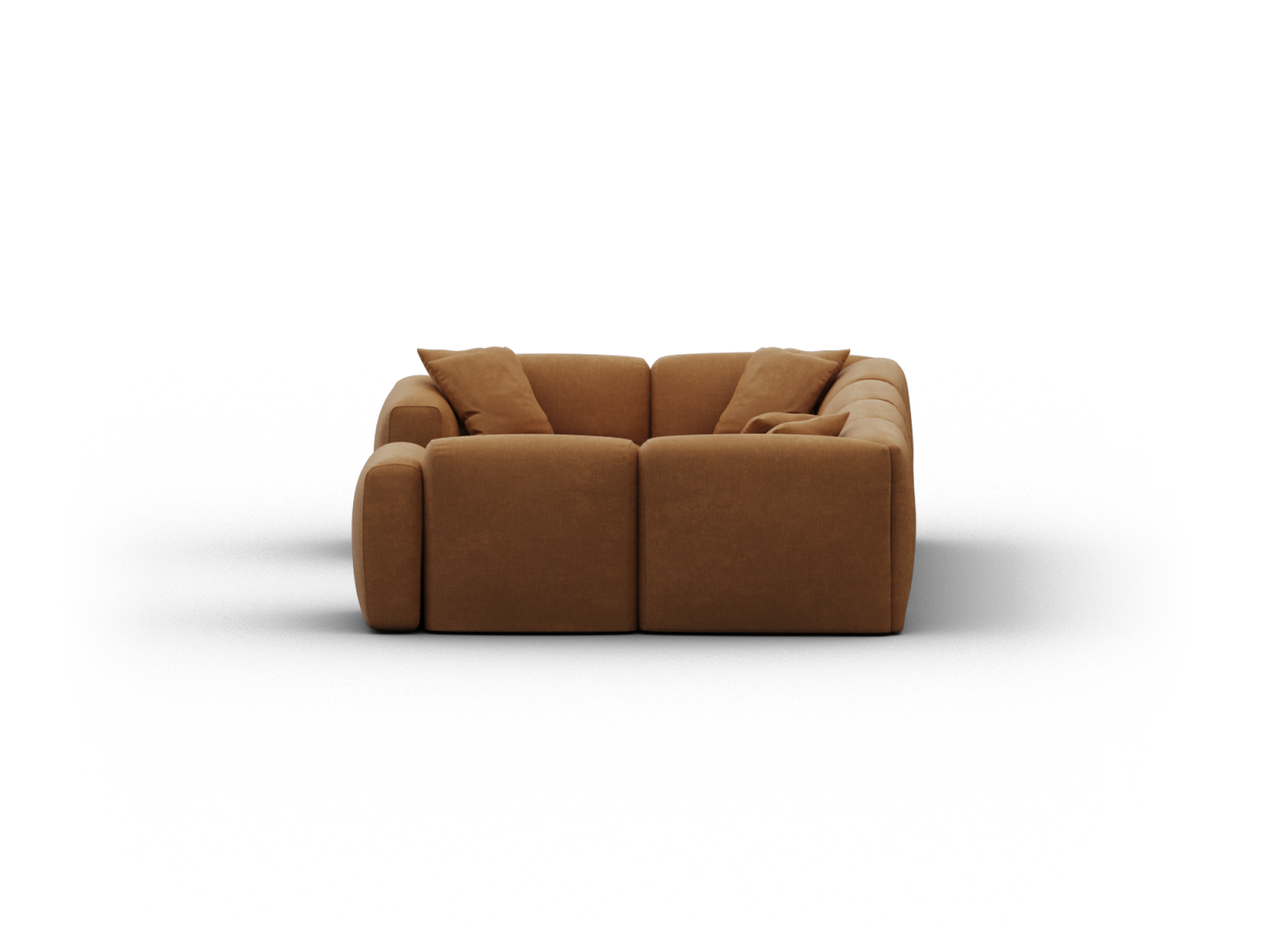 Torquay Modular Sofa - Regular / 6 Sections / Bronzed Aussie