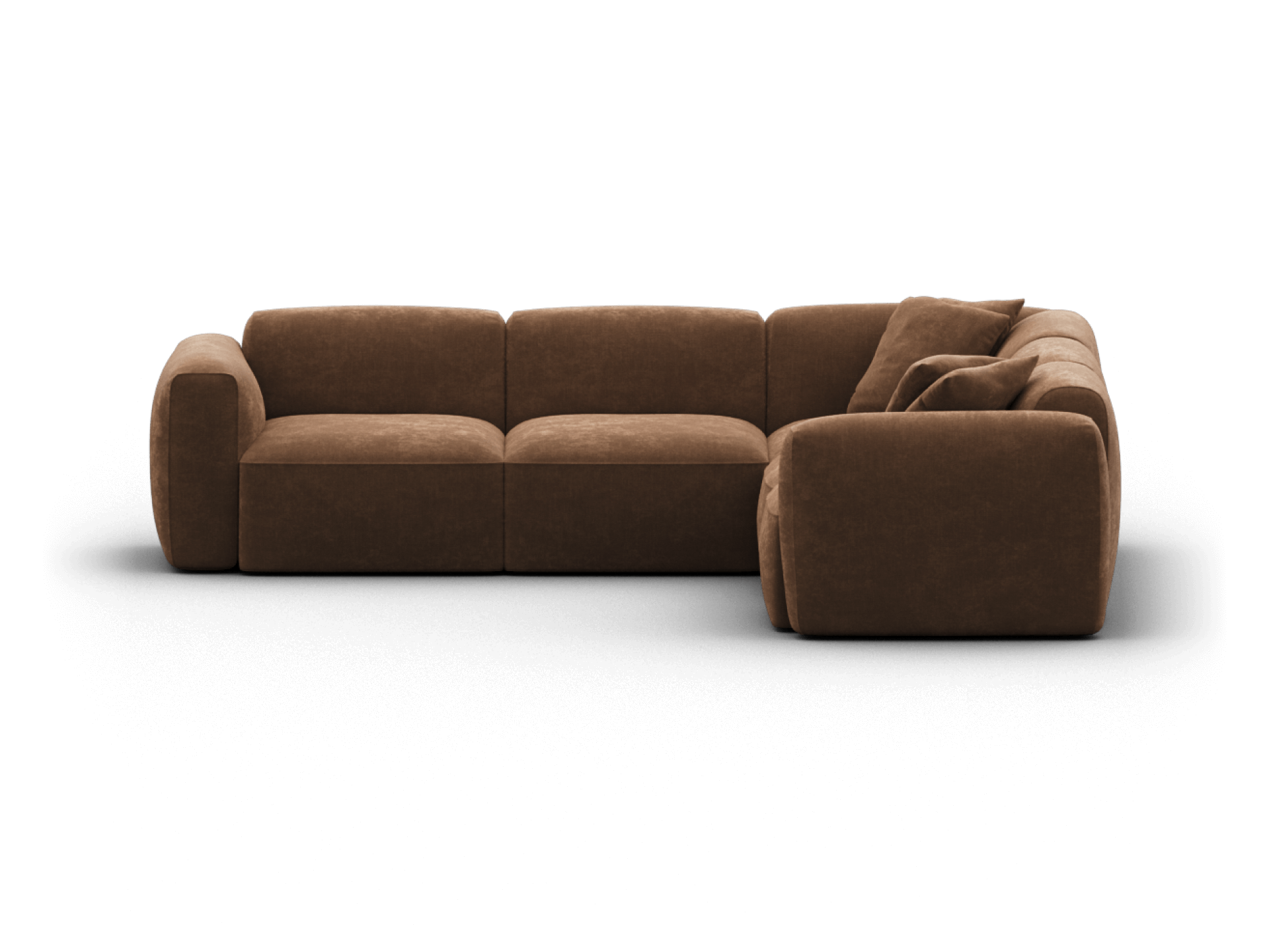 Torquay Modular Sofa - Regular / 5 Sections / Midnight Mocha