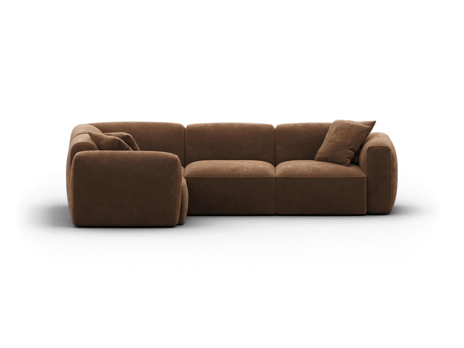 Torquay Modular Sofa - Regular / 4 Sections / Midnight Mocha