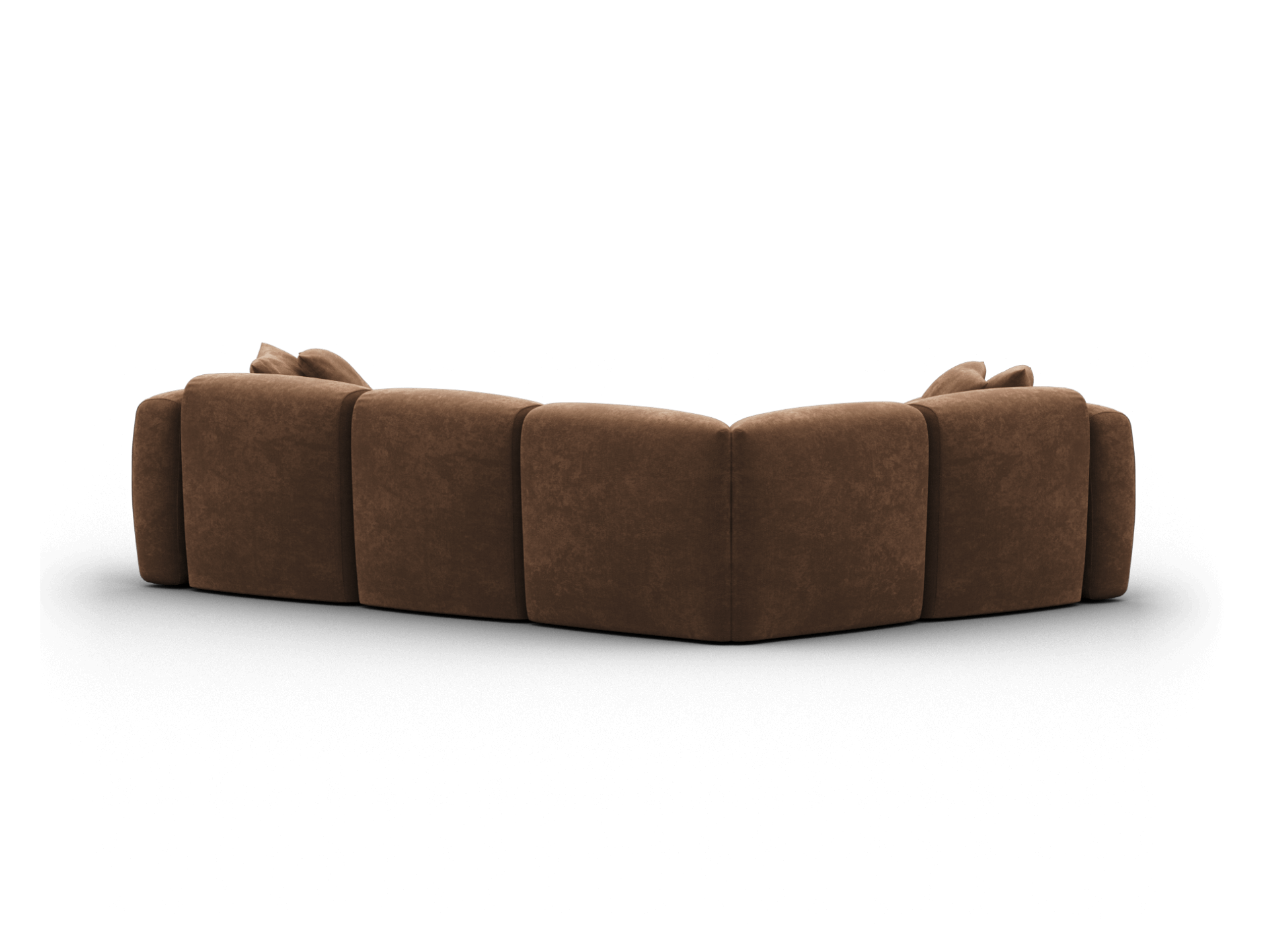 Torquay Modular Sofa - Regular / 4 Sections / Midnight Mocha