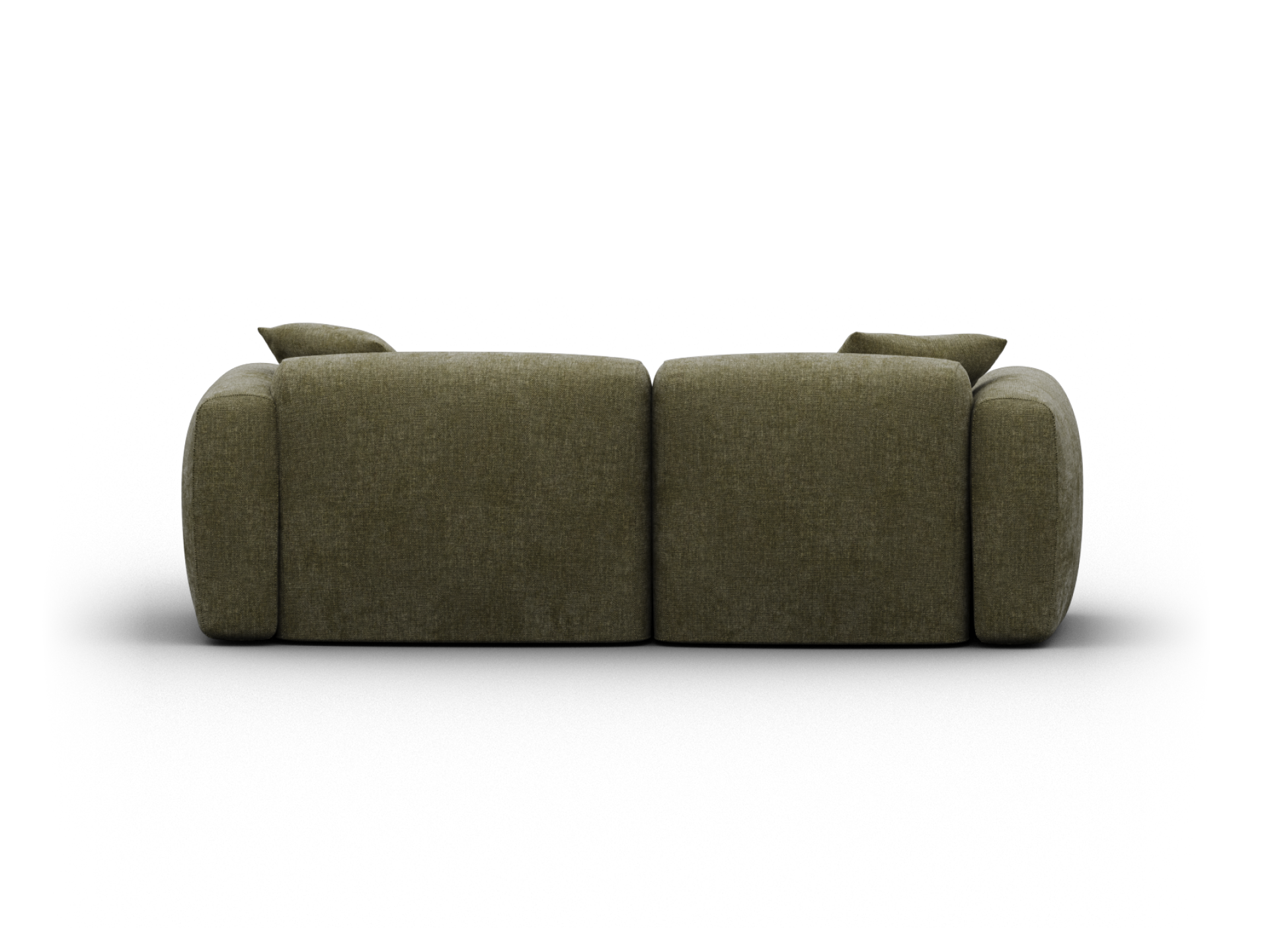 Torquay Modular Sofa - Regular / 2 Sections / Forest Dawn (Luxe)