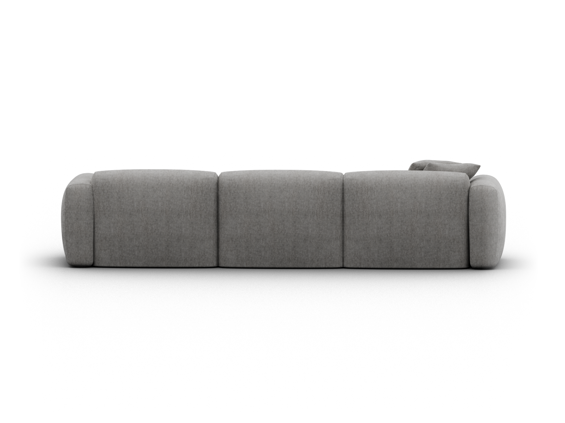 Torquay Modular Sofa - Extra Wide / 3 Sections / Moonlit Silver (Luxe)