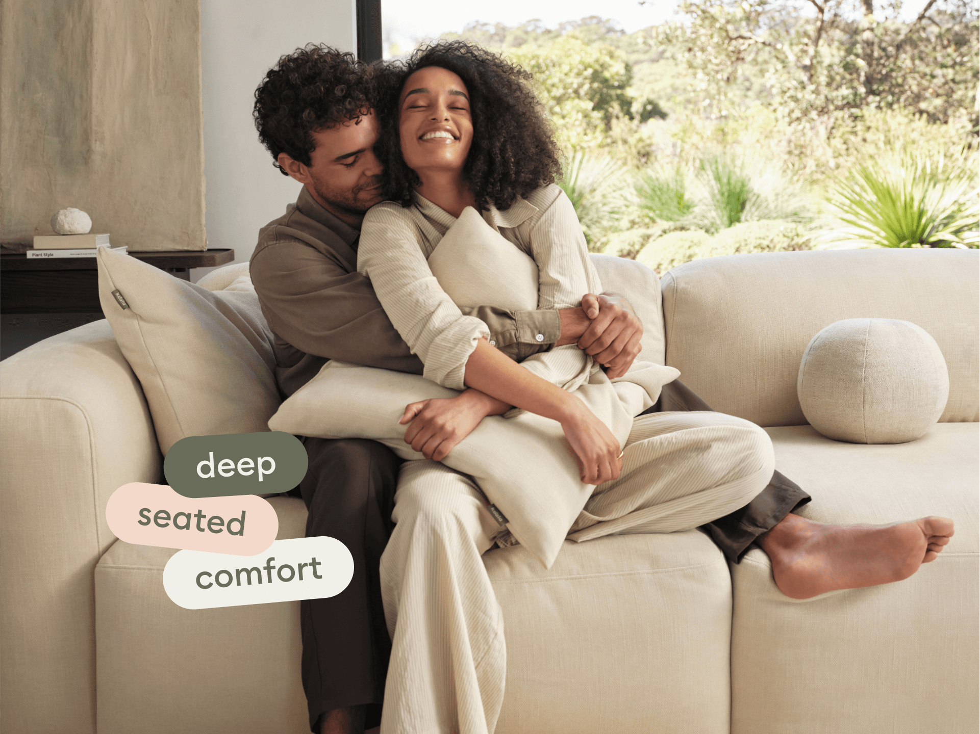 Torquay Modular Sofa - Regular / 3 Sections / Pearl Moon