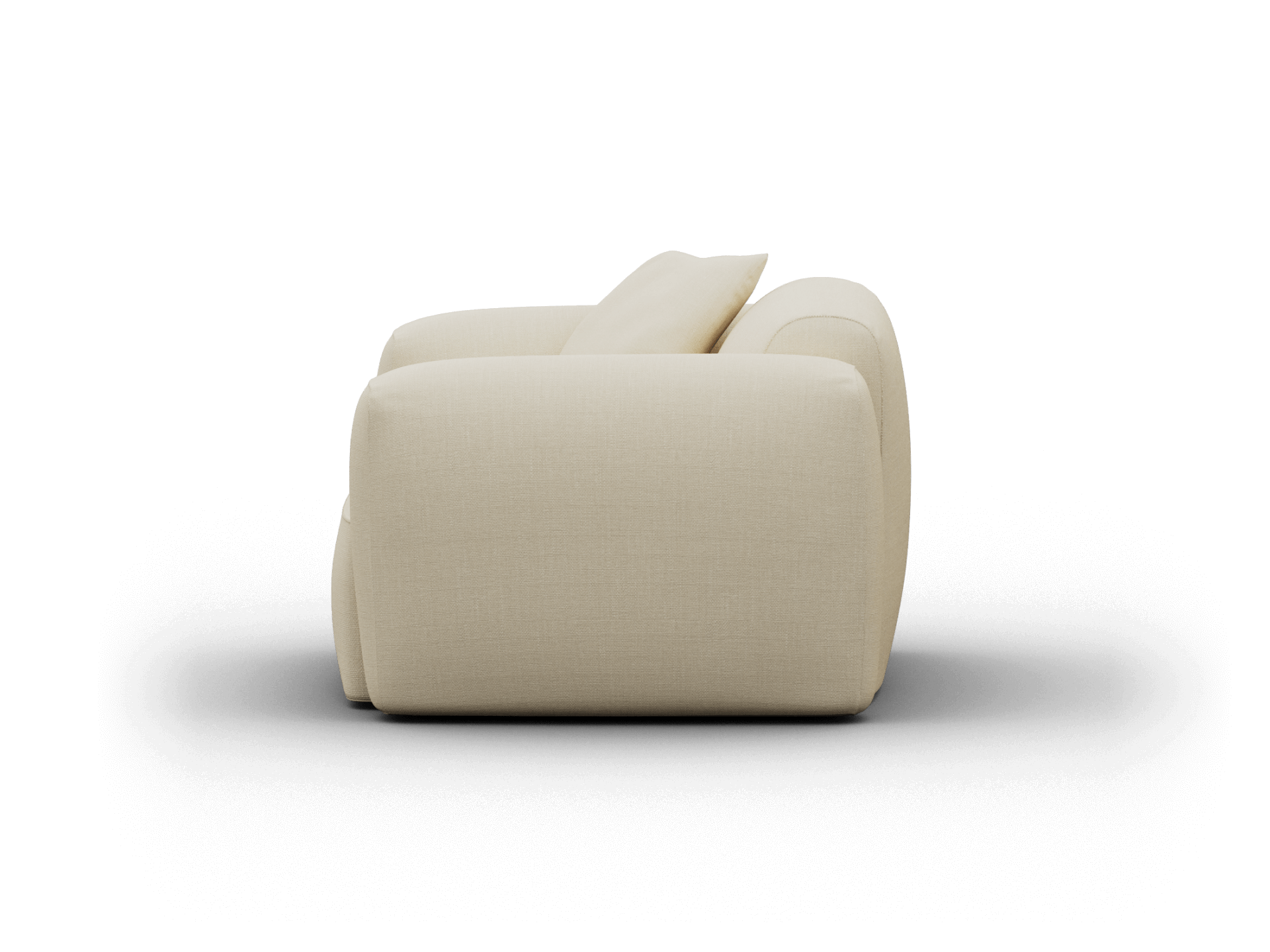 Torquay Modular Armchair - Regular / Pearl Moon