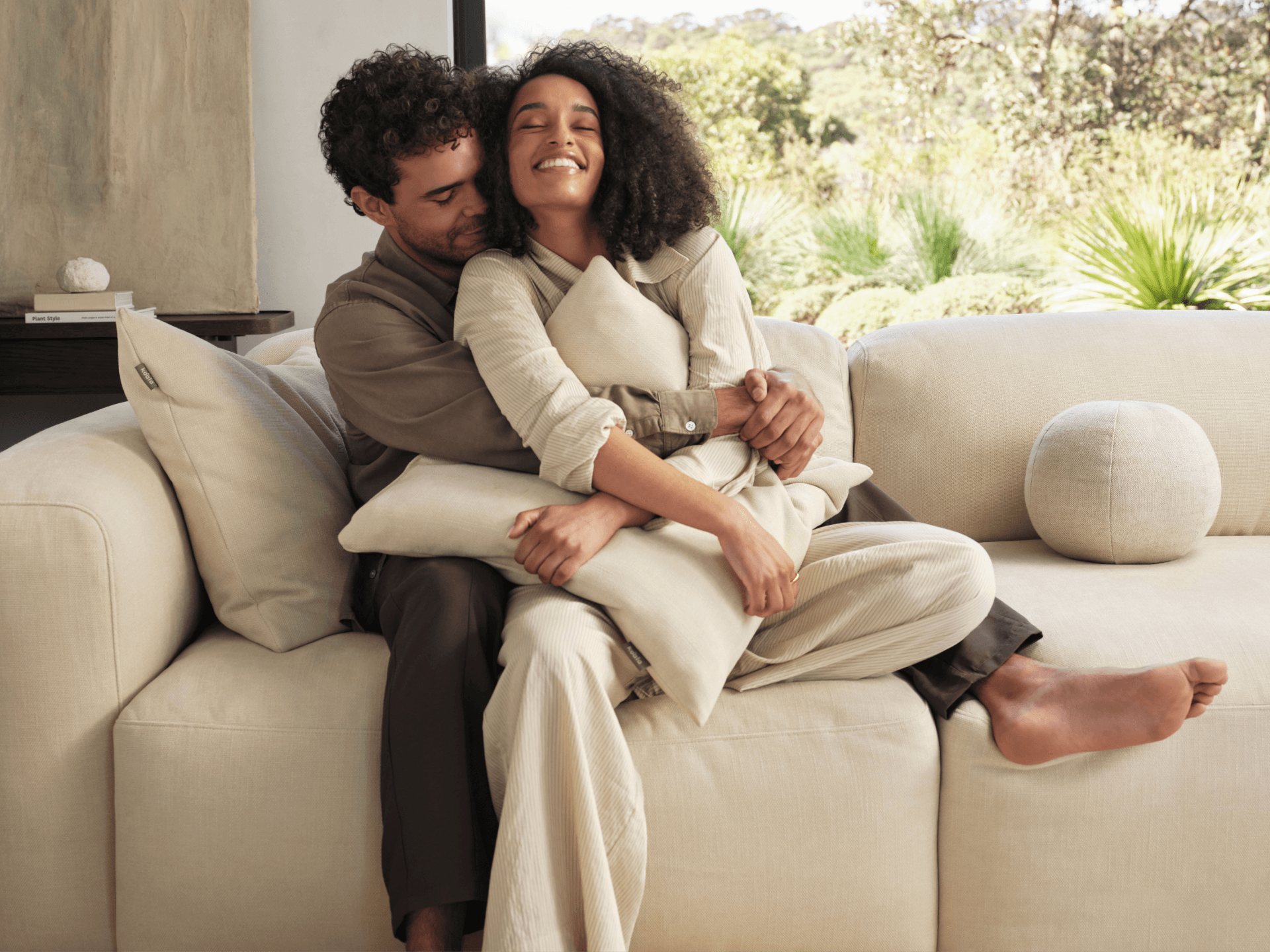 Torquay Modular Sofa Cover Packs - Regular / 4 Sections / Pearl Moon