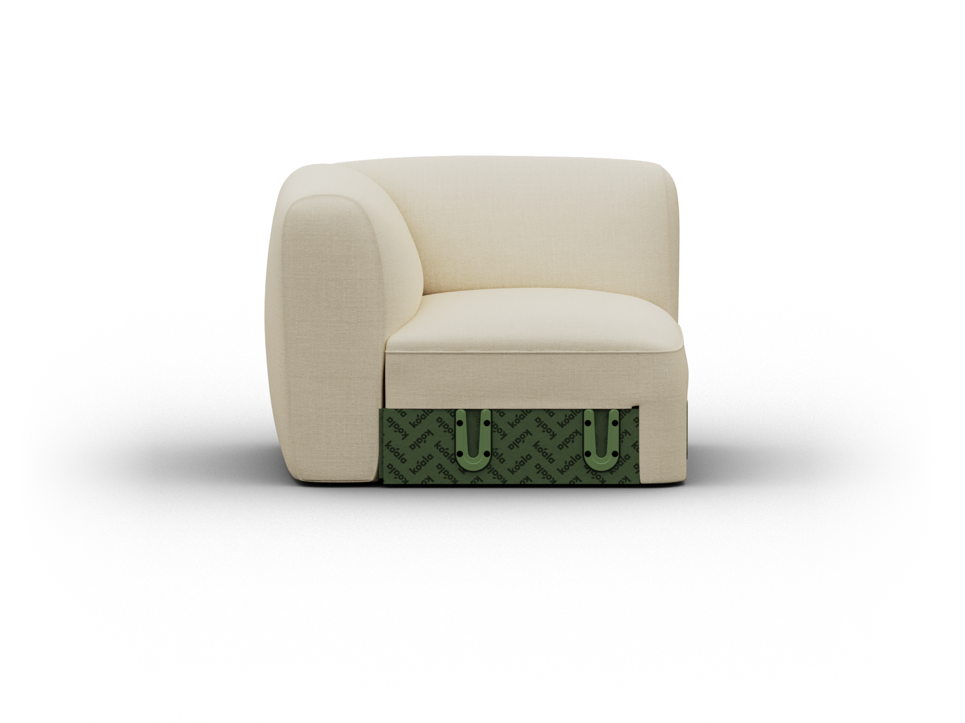 Torquay Modular Sofa Section - Regular / Corner / Pearl Moon