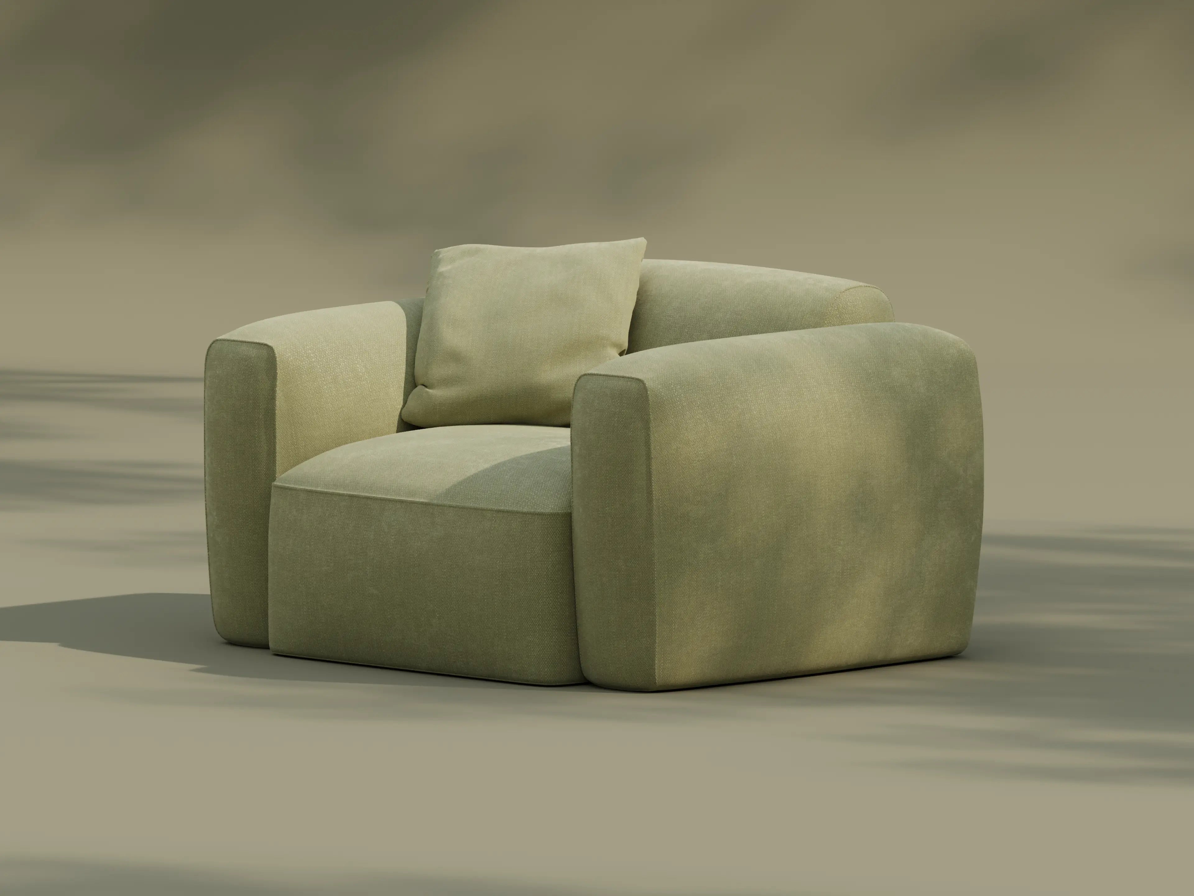 Torquay Modular Armchair - Regular / Australia 01 (Pantone)
