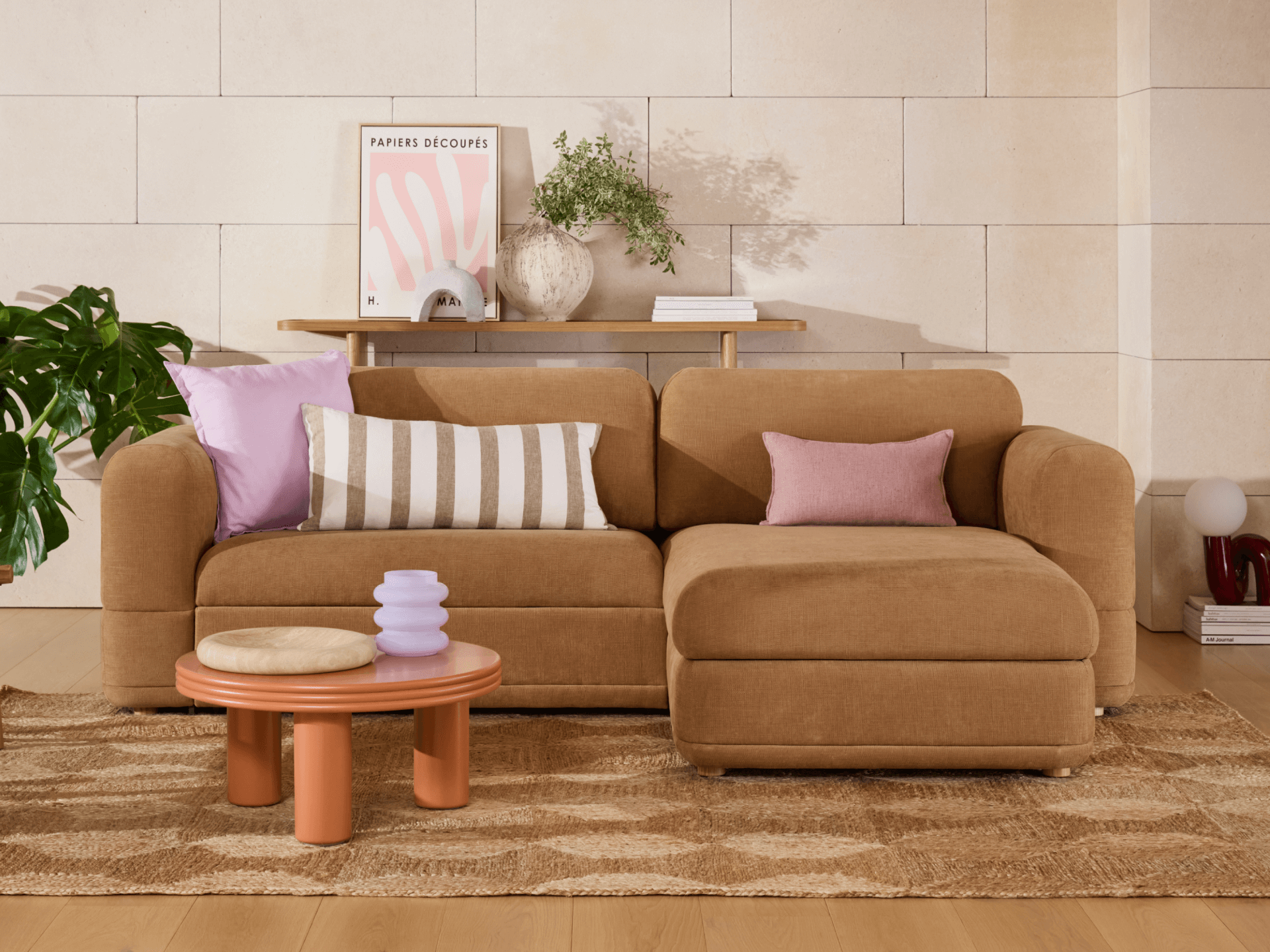 Wanda Sofa Bed - 99" Queen / Bronzed Aussie
