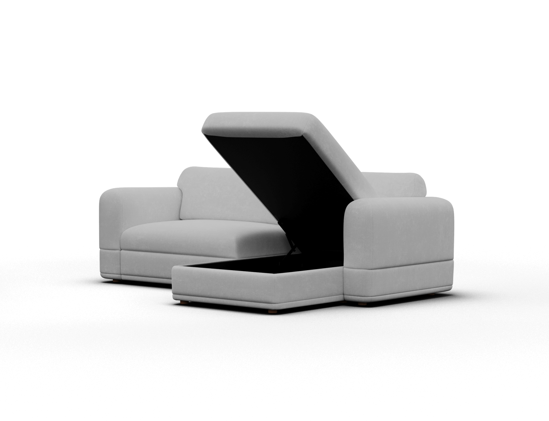 Wanda Sofa Bed - 99" Queen / Morning Fog