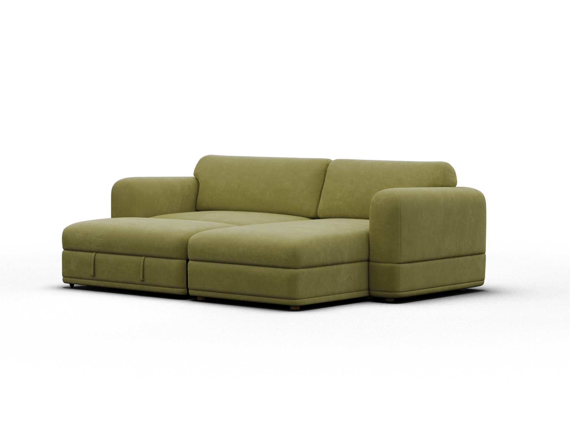 Wanda Sofa Bed - 99" Queen / Olive Butter