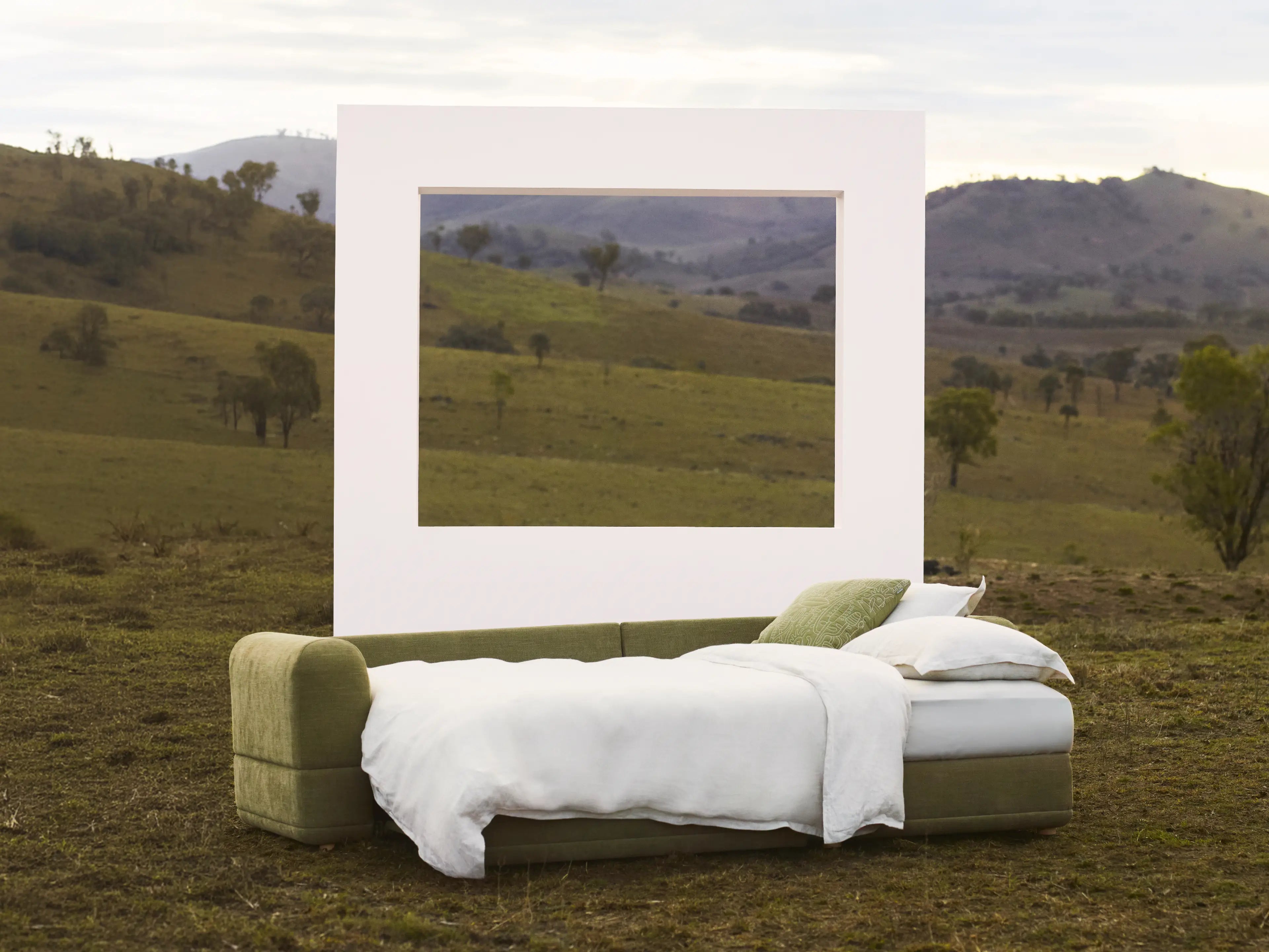Wanda Sofa Bed - 99" Queen / Australia 01 (Pantone)