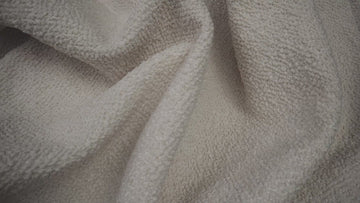 beautiful cream white fabric in well lit room