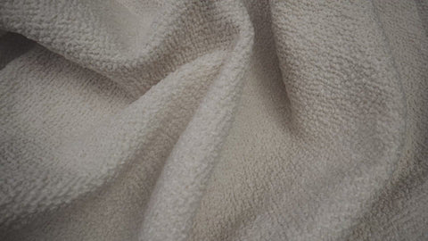 beautiful cream white fabric in well lit room