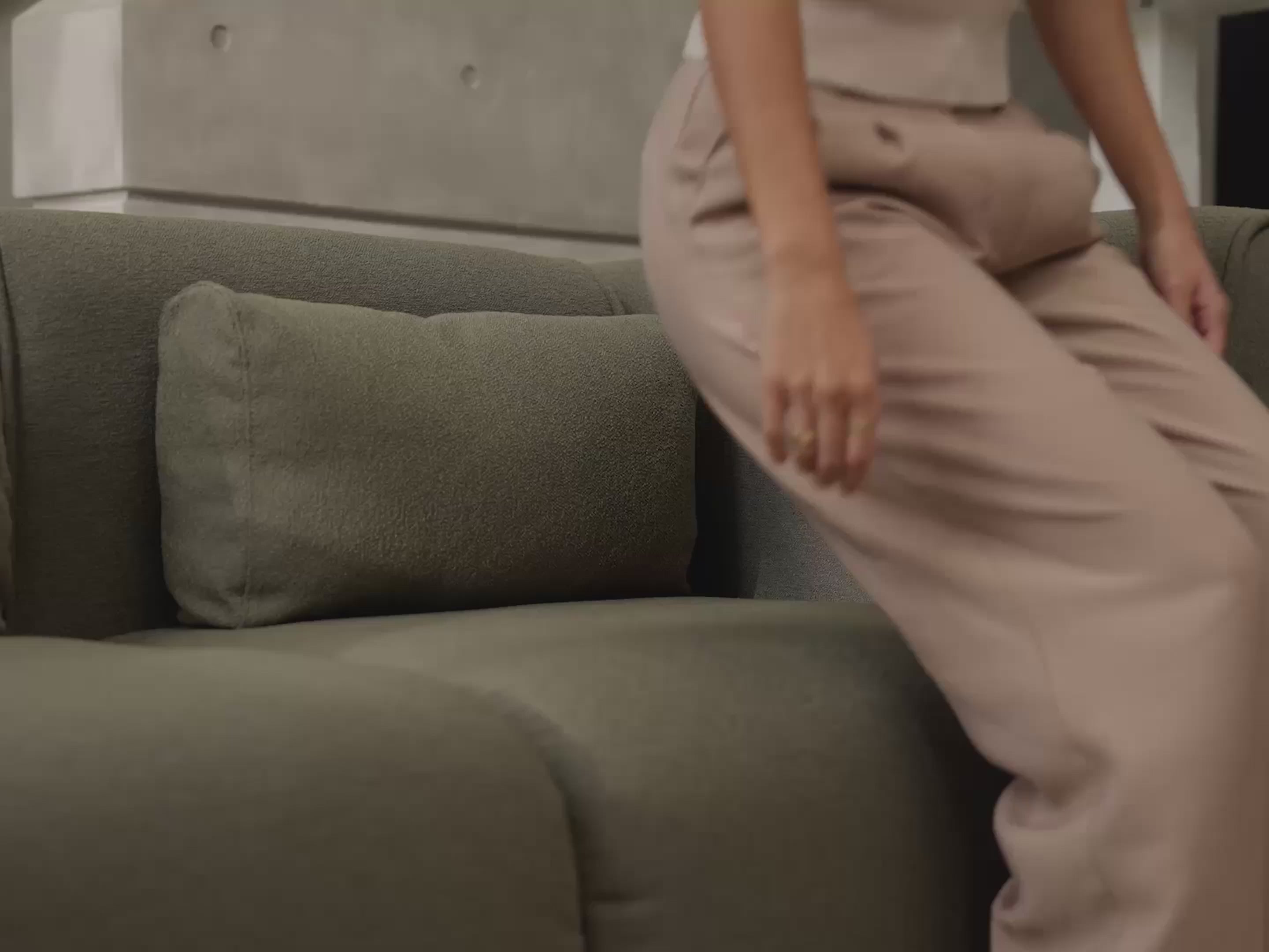 Chaise / 3-Seater / Sand Dune (Luxe)